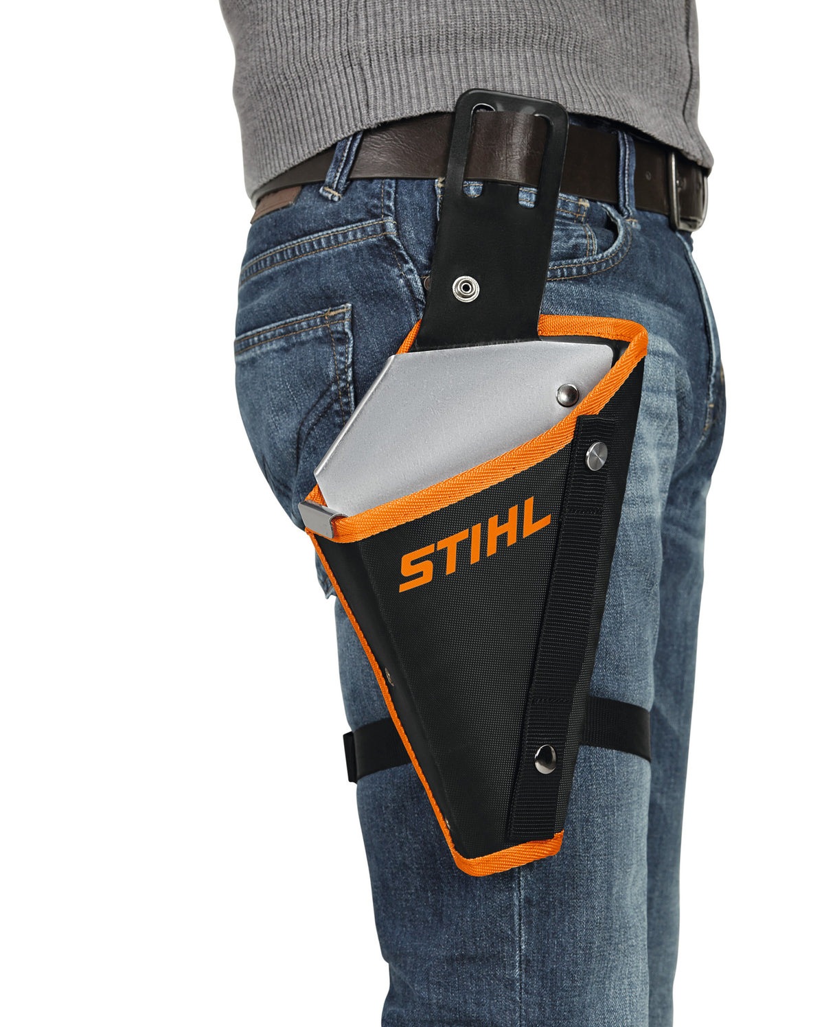 STIHL kabura do GTA 26 z paskiem udowym - zdjęcie 5