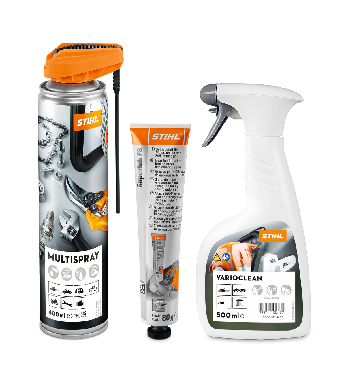 STIHL zestaw czyszczenia i konserwacji FS Plus - zdjęcie 2