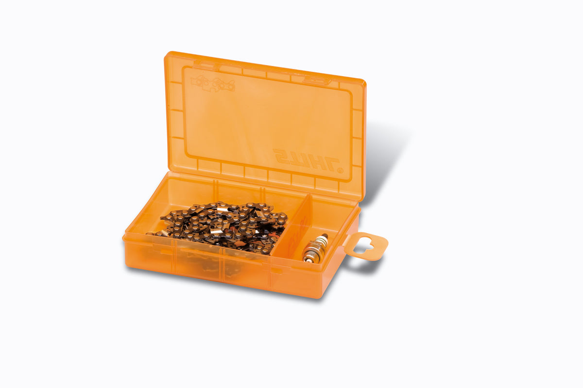 STIHL pudełko na łańcuchy do pilarki, 18×12×4 cm