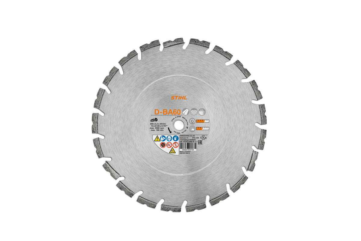 STIHL tarcza diamentowa D-BA60, Ø 300 mm do betonu i asfaltu