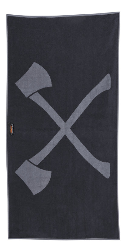 STIHL ręcznik kąpielowy TIMBERSPORTS 70×140 cm - zdjęcie 2