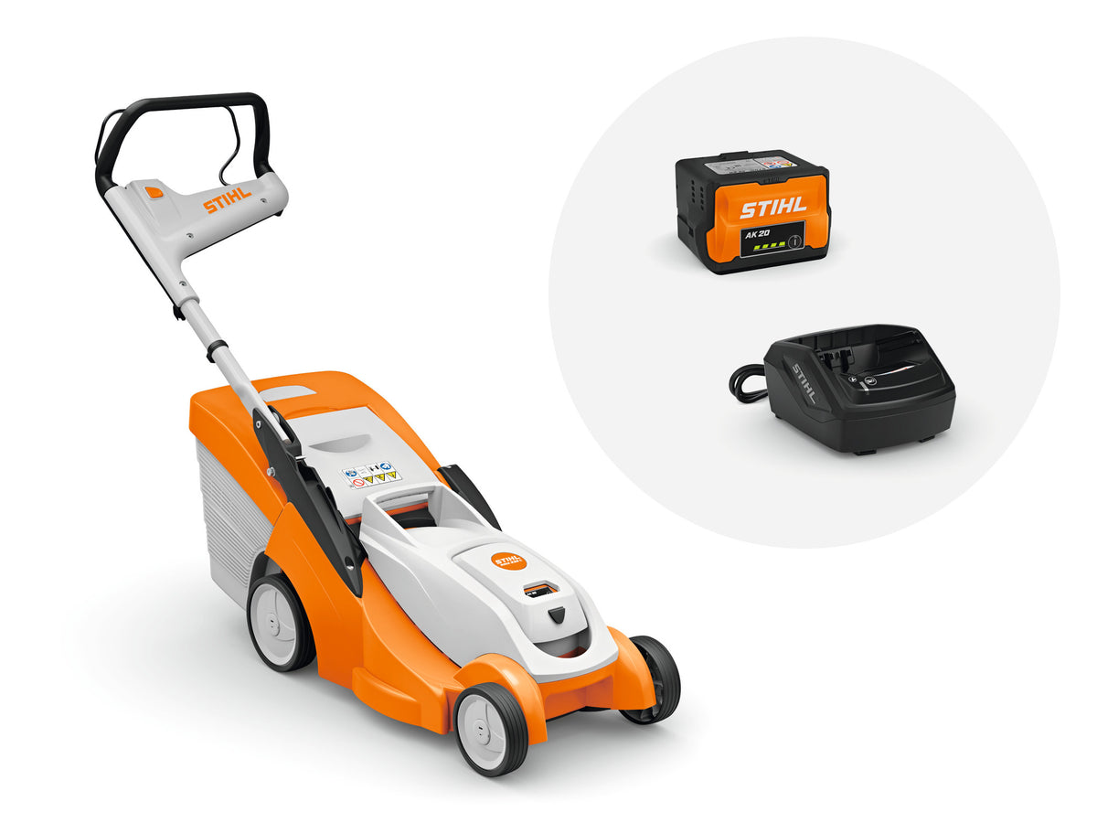 STIHL kosiarka akumulatorowa RMA 239 C zestaw z akumulatorem AK 20 i ładowarką AL 101 - zdjęcie 2