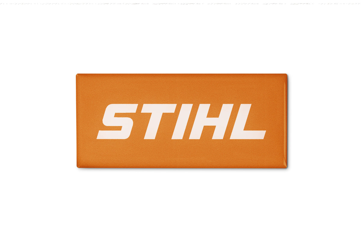 STIHL naklejka samochodowa, pomarańczowa 60 x 23 mm