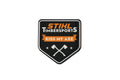 STIHL naklejka samochodowa TIMBERSPORTS® 3D „KISS MY AXE”