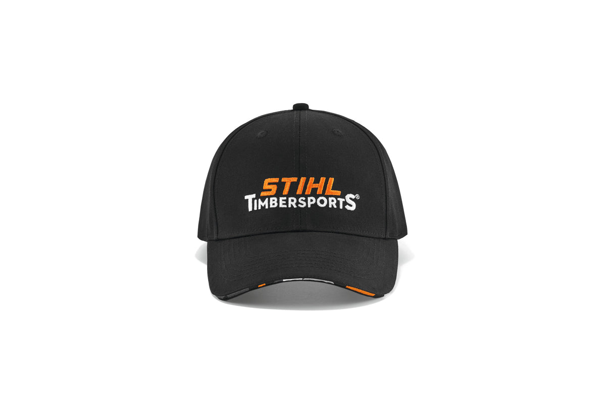 STIHL czapka z daszkiem TIMBERSPORTS® LOGO, czarna - zdjęcie 2