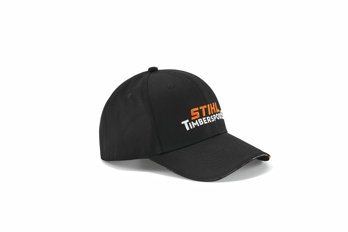 STIHL czapka z daszkiem TIMBERSPORTS® LOGO, czarna - zdjęcie 3