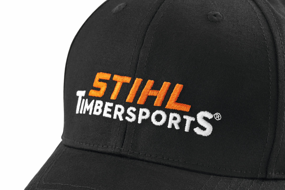 STIHL czapka z daszkiem TIMBERSPORTS® LOGO, czarna - zdjęcie 6