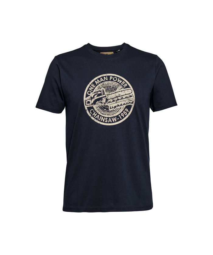 STIHL T-shirt męski CONTRA 59, niebieski