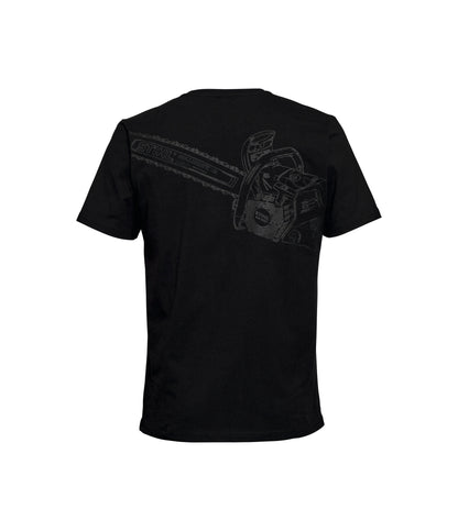 STIHL T‑shirt unisex MS 500i BACK, czarny, rozmiar L - zdjęcie 2