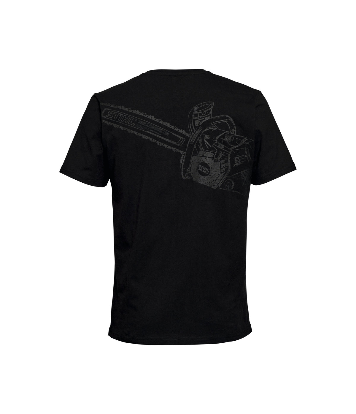STIHL T-shirt MS 500i BACK, czarny, rozmiar M - zdjęcie 2