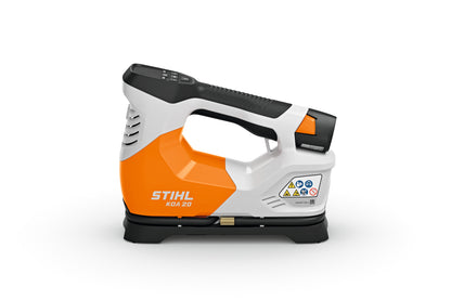 STIHL kompresor akumulatorowy KOA 20 – zestaw z akumulatorem AS 2 i ładowarką AL 1 - zdjęcie 2