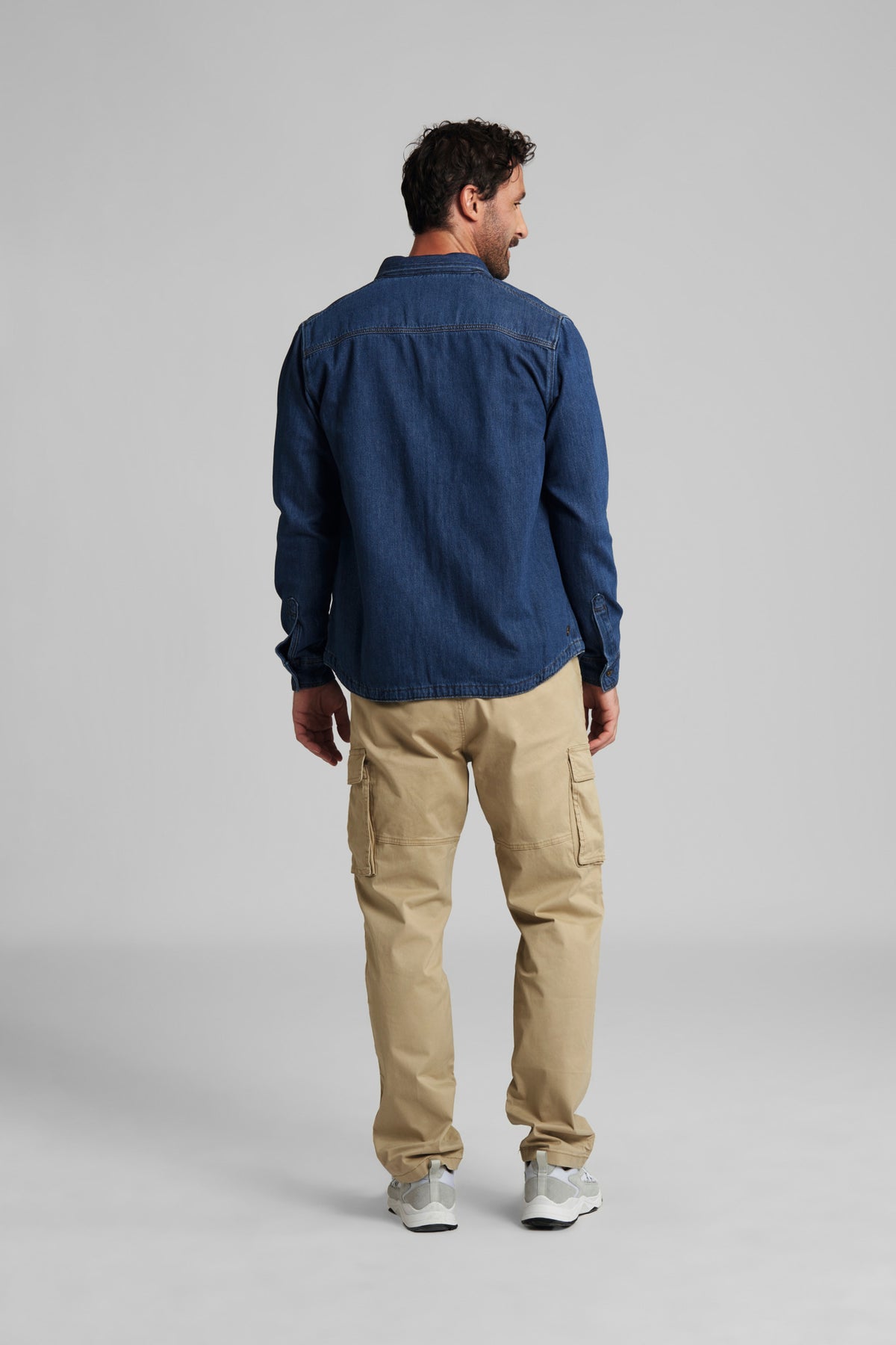 STIHL koszula denim CONTRA, niebieska, XXL - zdjęcie 4
