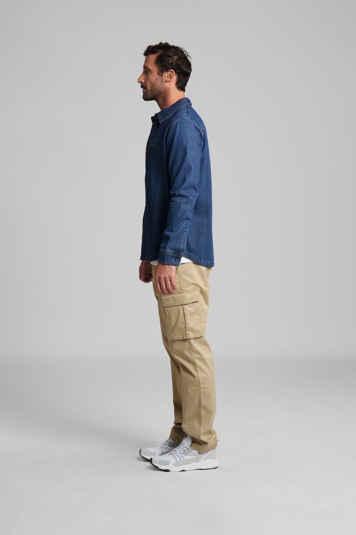 STIHL koszula denim CONTRA, niebieska, XXL - zdjęcie 5