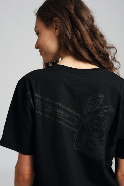STIHL T-shirt MS 500i BACK, czarny (unisex) - zdjęcie 7