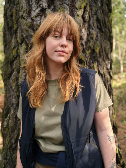 STIHL T‑shirt damski SUSTAINABLE BASIC, zielony - zdjęcie 8