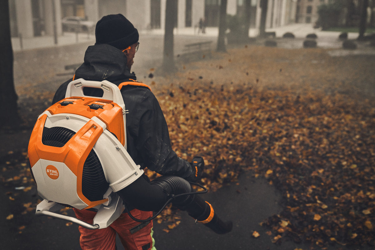 STIHL dmuchawa do liści plecakowa akumulatorowa BRA 600 B (bez akumulatora i ładowarki) - zdjęcie 11
