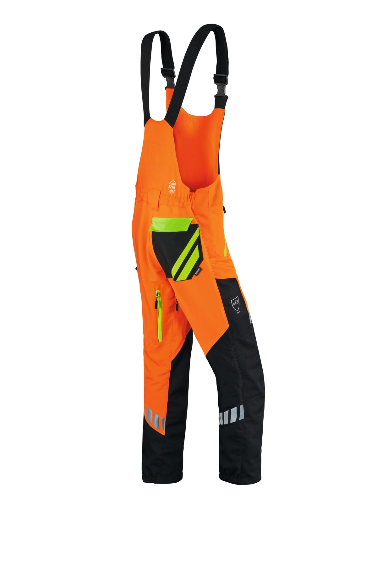 STIHL spodnie antyprzecięciowe ogrodniczki DYNAMIC DuroTEC Design A klasa 1 (XS) - zdjęcie 2