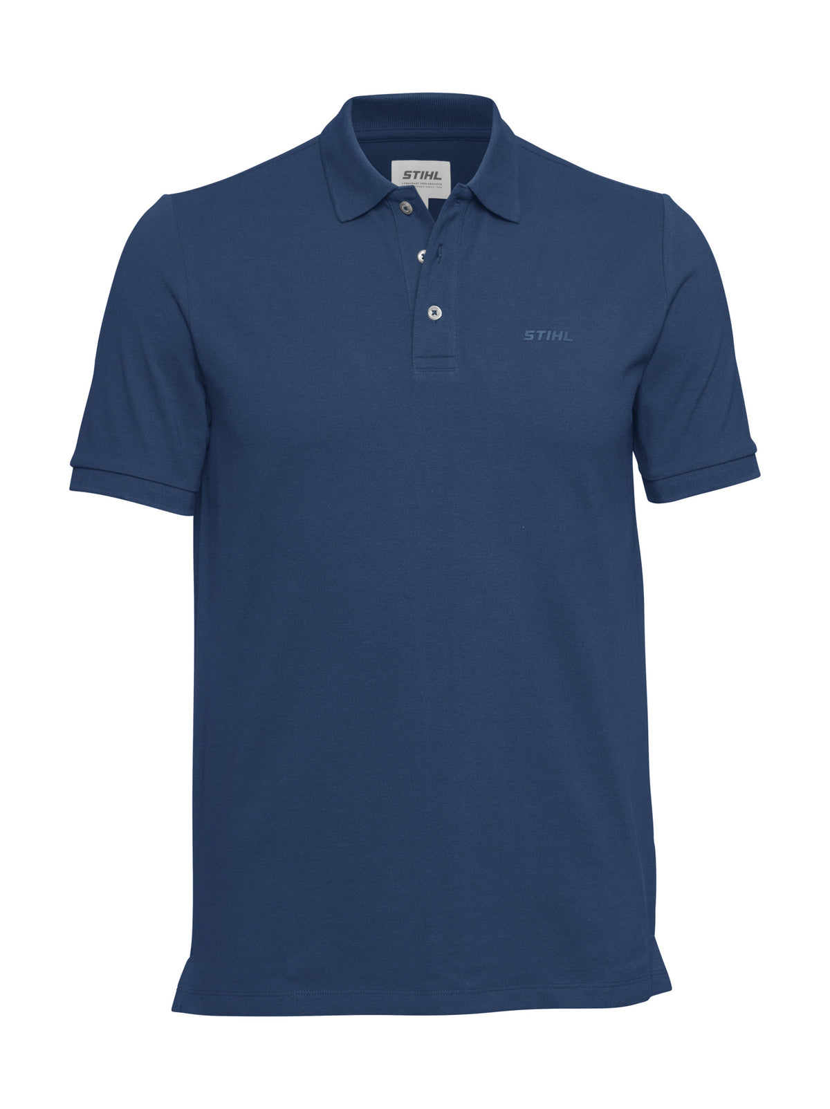 STIHL koszulka polo BASIC BLUE, rozmiar L (męska)