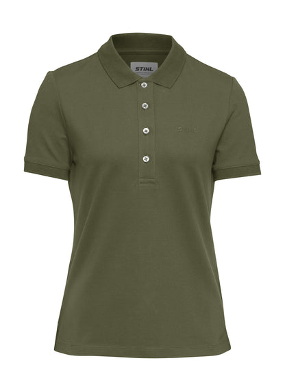 STIHL koszulka polo damska BASIC GREEN (L)