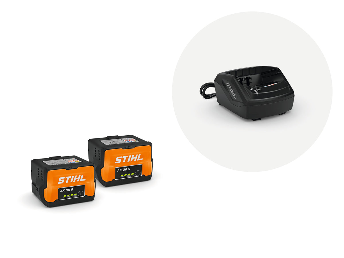 STIHL zestaw startowy 2x akumulator AK 30 S i ładowarka AL 101