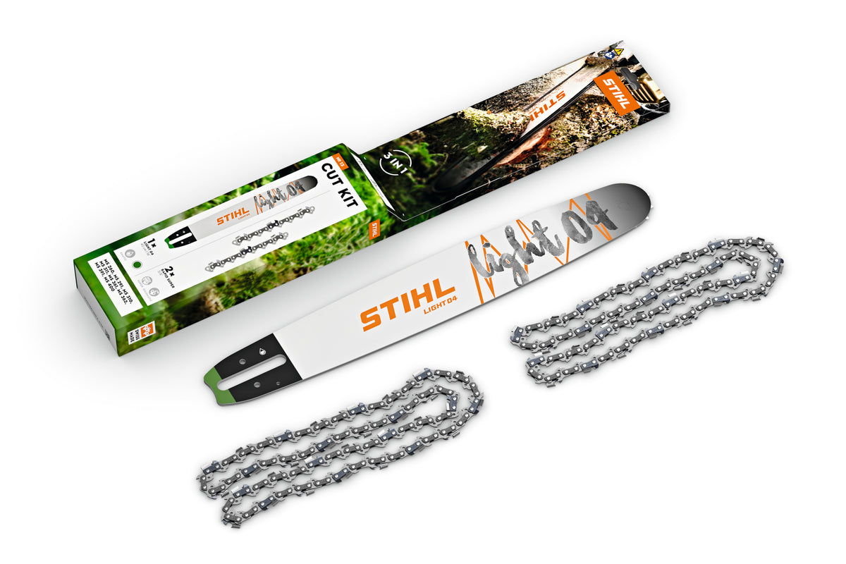 STIHL zestaw tnący Cut Kit 13 – Light 04 40 cm + 2x łańcuch 3/8” RS 1,6 mm