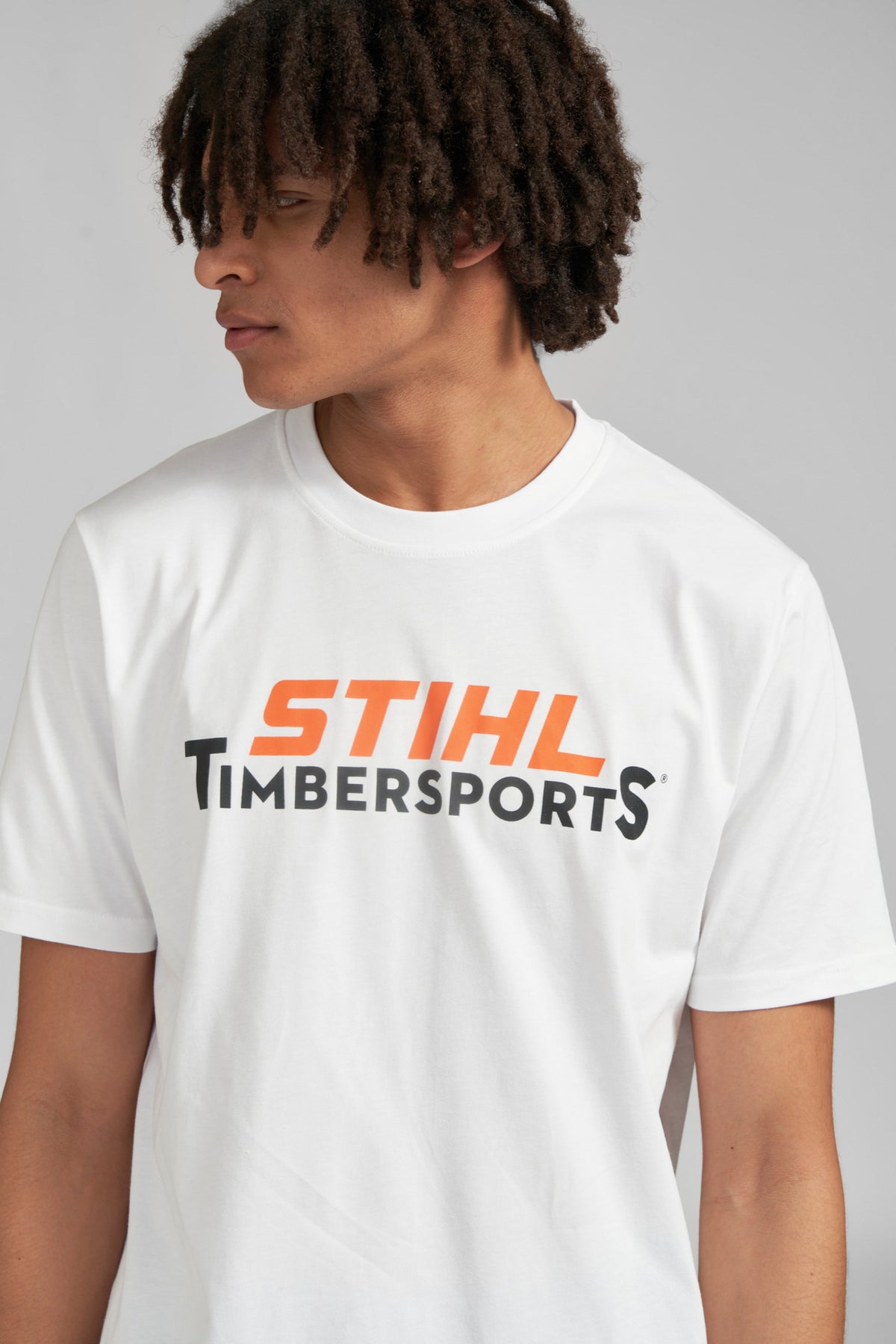 STIHL koszulka TIMBERSPORTS®, biała, rozmiar M - zdjęcie 3