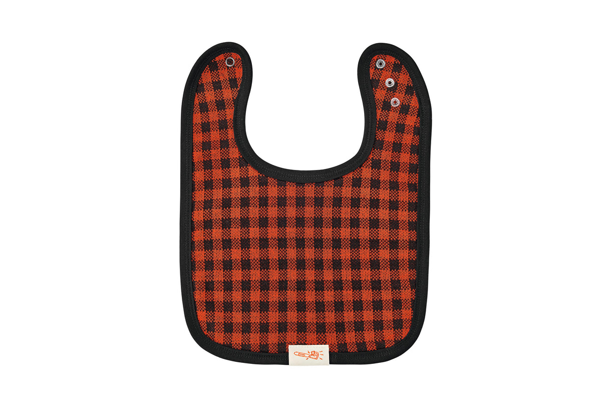 STIHL śliniak niemowlęcy BABY LUMBERJACK, czerwono‑czarny