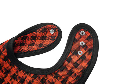 STIHL śliniak niemowlęcy BABY LUMBERJACK, czerwono‑czarny - zdjęcie 3