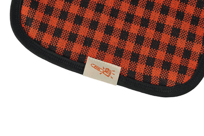 STIHL śliniak niemowlęcy BABY LUMBERJACK, czerwono‑czarny - zdjęcie 4