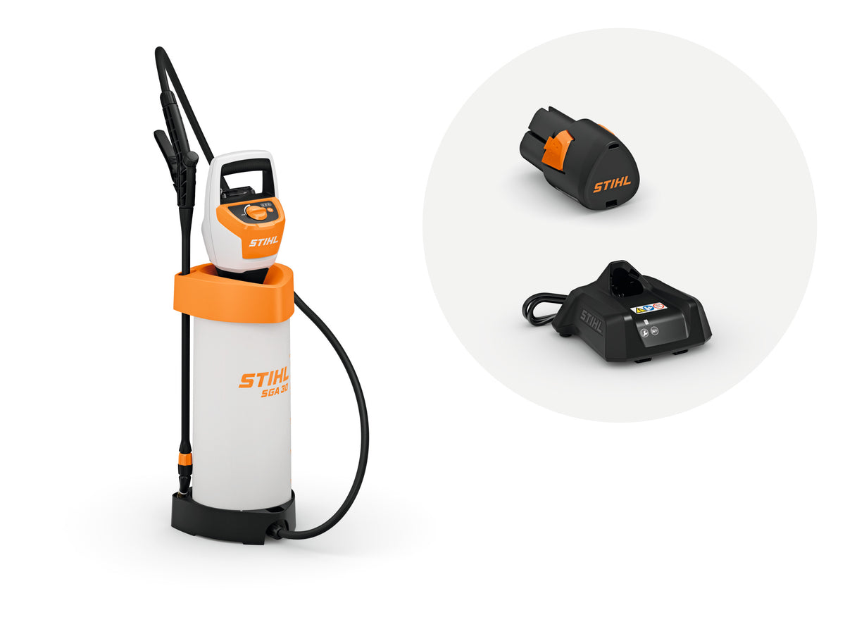 STIHL opryskiwacz akumulatorowy SGA 30 z akumulatorem AS 2 i ładowarką AL 1