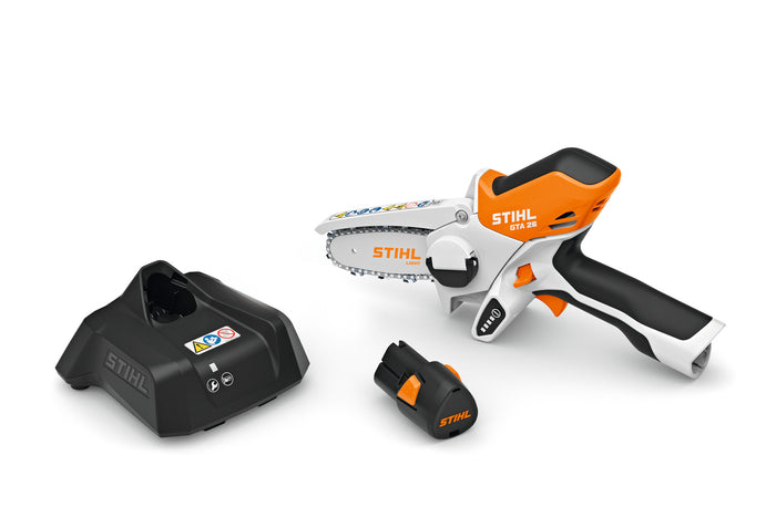 STIHL przecinak do gałęzi akumulatorowy GTA 26 – zestaw z akumulatorem AS 2 i ładowarką AL 1