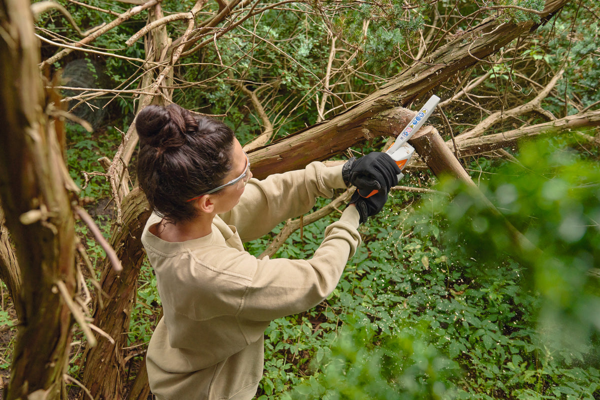 STIHL sekator łańcuchowy akumulatorowy GTA 30 zestaw 2x AS 2 + AL 5-2, prowadnica 15 cm - zdjęcie 11