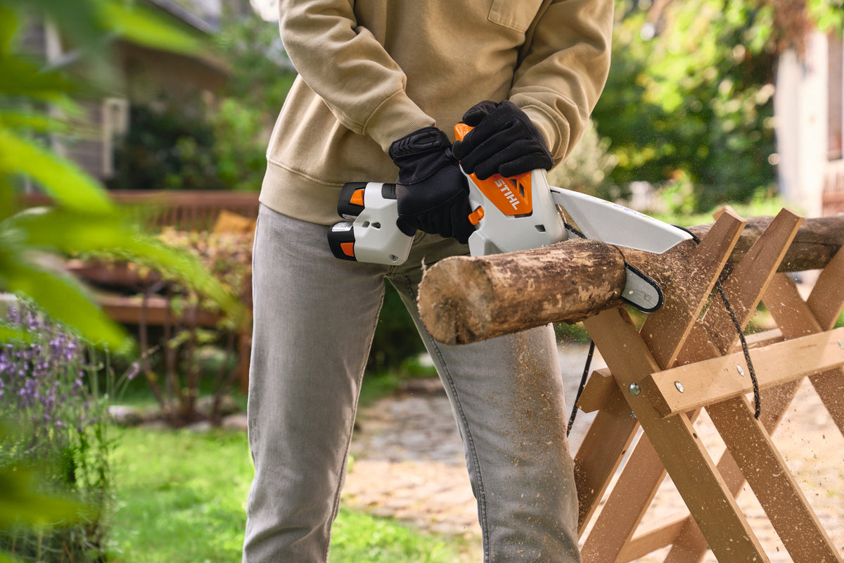 STIHL sekator łańcuchowy akumulatorowy GTA 30 zestaw 2x AS 2 + AL 5-2, prowadnica 15 cm - zdjęcie 10