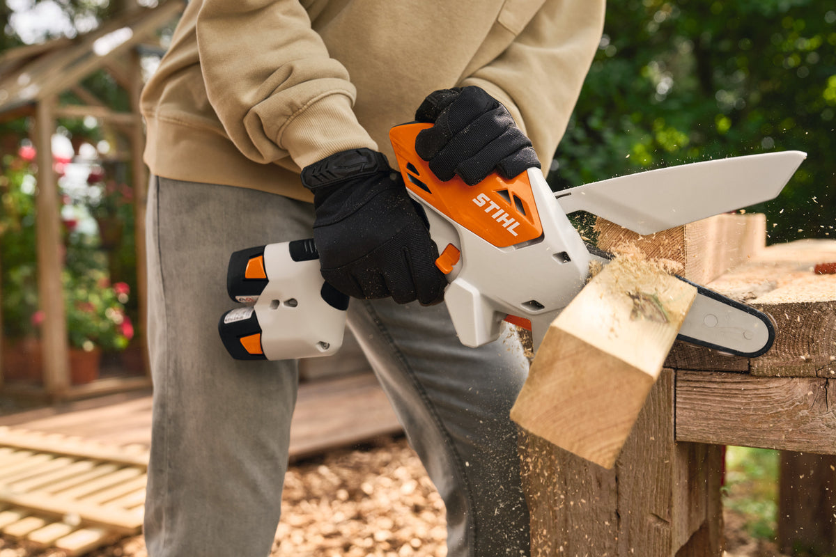 STIHL sekator łańcuchowy akumulatorowy GTA 30 zestaw 2x AS 2 + AL 5-2, prowadnica 15 cm - zdjęcie 8