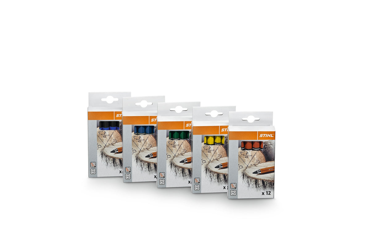 STIHL kreda znakująca Marker PRO, niebieska (12 szt.)