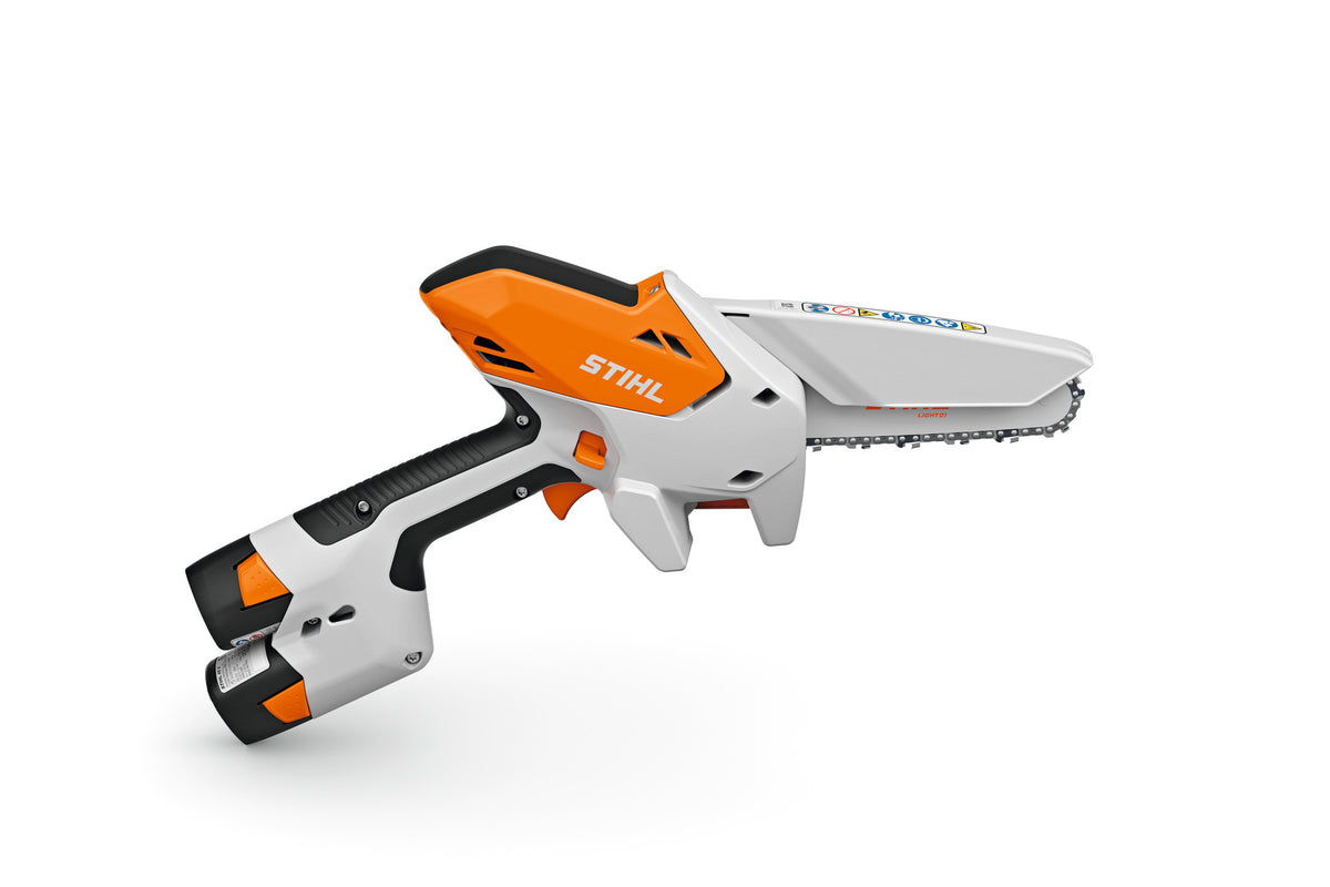STIHL sekator łańcuchowy akumulatorowy GTA 30 zestaw 2x AS 2 + AL 5-2, prowadnica 15 cm - zdjęcie 3