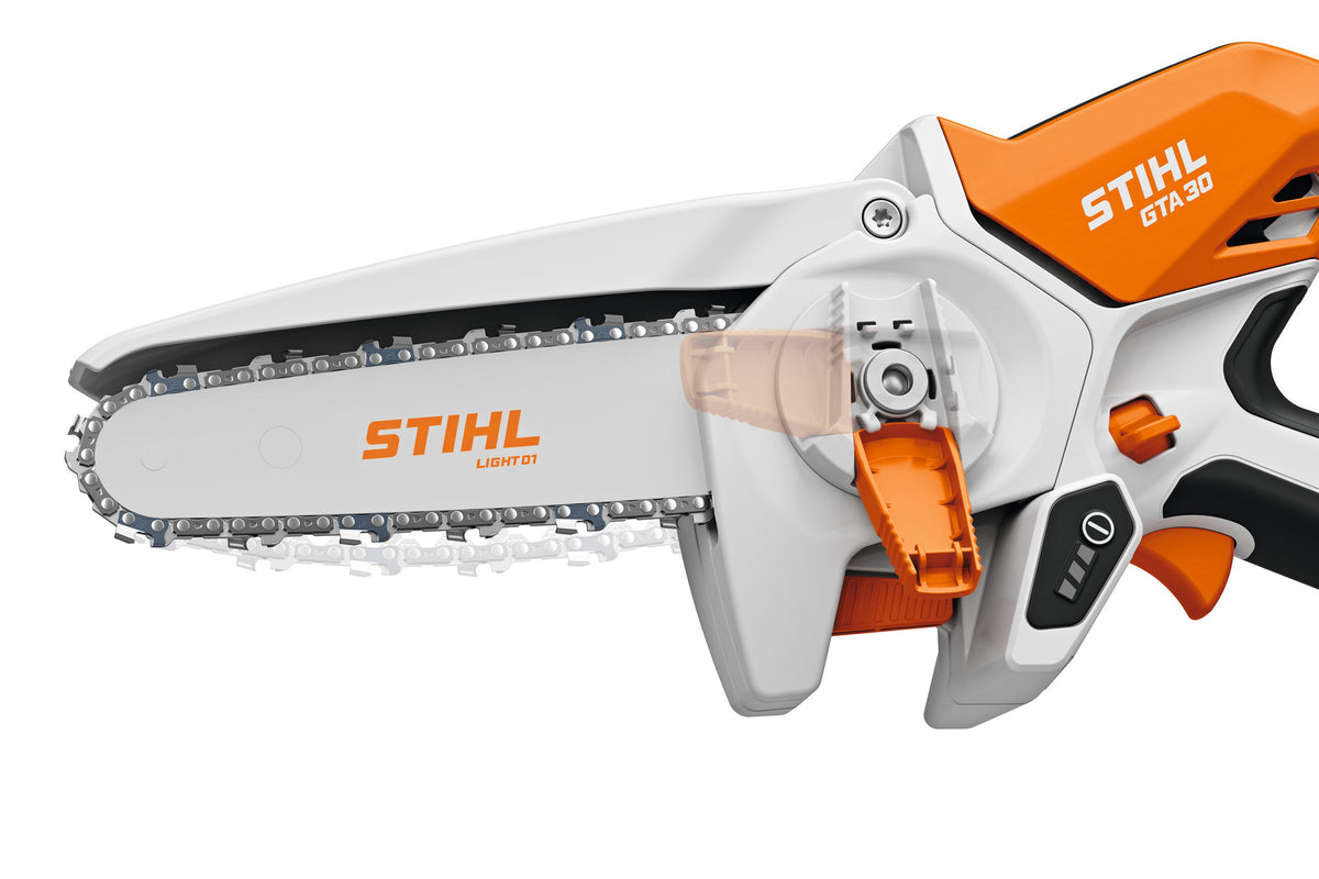 STIHL sekator łańcuchowy akumulatorowy GTA 30 zestaw 2x AS 2 + AL 5-2, prowadnica 15 cm - zdjęcie 4
