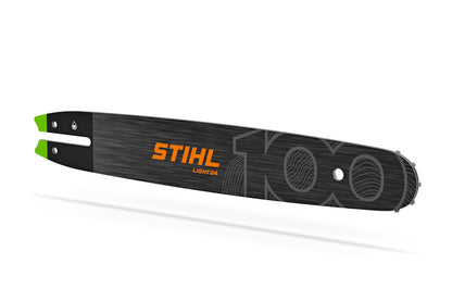 STIHL prowadnica Light 04 35 cm, 1,3 mm, 3/8" P, edycja 100 lat, mocowanie 3005 - zdjęcie 2