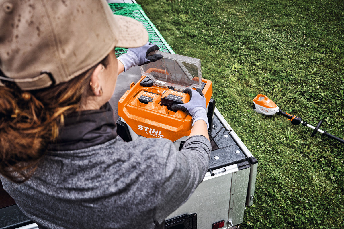 STIHL szybka ładowarka AL 1802 MO do systemu AP - zdjęcie 5