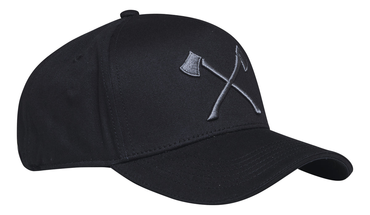 STIHL czapka z daszkiem AXE TIMBERSPORTS®, czarna - zdjęcie 4
