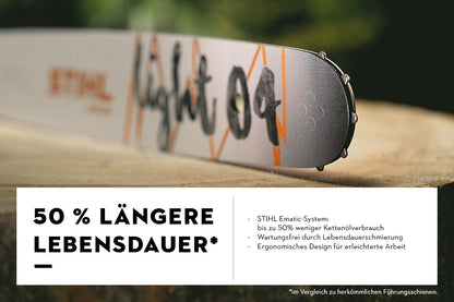 STIHL prowadnica Light 04, 40 cm, 1,6 mm, 3/8", złącze 3003 - zdjęcie 2