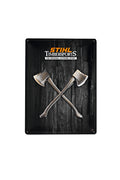STIHL szyld metalowy "STS" 30 x 40 cm
