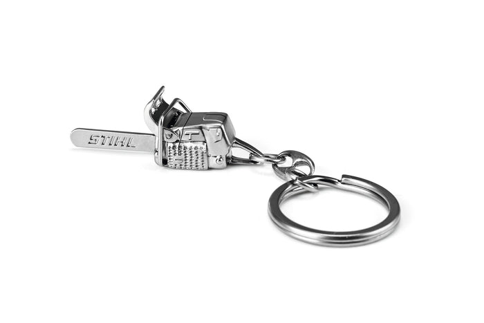 STIHL brelok do kluczy w kształcie pilarki, metalowy