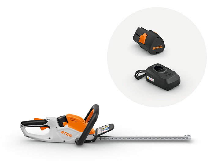 STIHL nożyce do żywopłotu akumulatorowe HSA 30 zestaw z akumulatorem AS 2 i ładowarką ALS 31