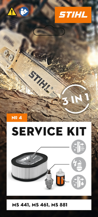 STIHL Zestaw serwisowy 4 do pilarek spalinowych MS 441 / MS 461 / MS 881 - zdjęcie 2