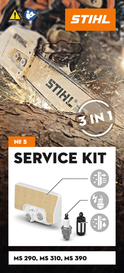 STIHL Zestaw serwisowy 5 do pilarek benzynowych MS 290 / MS 310 / MS 390 - zdjęcie 2