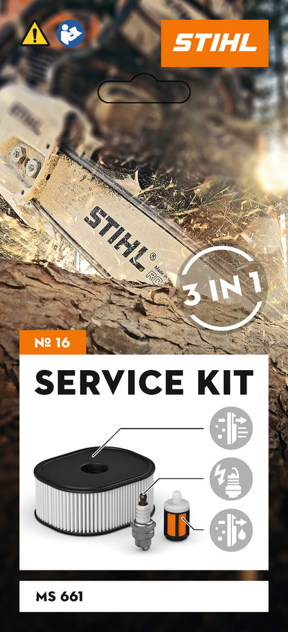 STIHL zestaw serwisowy Service Kit 16 do pilarki spalinowej MS 661 - zdjęcie 2