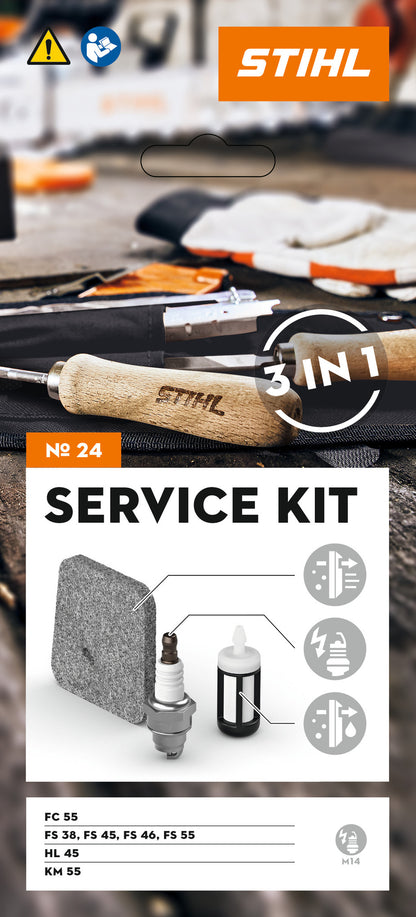 STIHL zestaw serwisowy 24 do kos spalinowych - zdjęcie 2