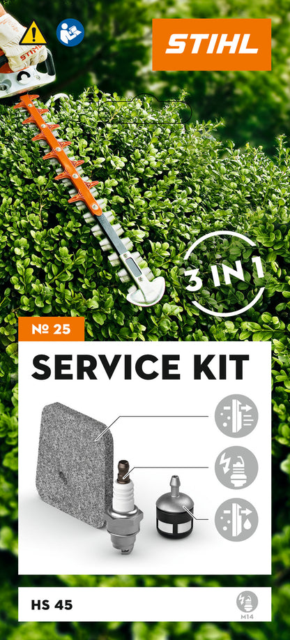 STIHL zestaw serwisowy 25 do nożyc spalinowych HS 45 - zdjęcie 2