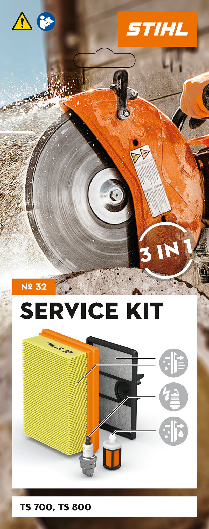 STIHL Zestaw serwisowy 32 do TS 700/TS 800 - zdjęcie 2